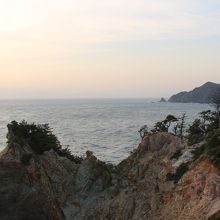 夕日に染まりませんでした