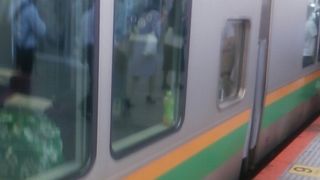 2018年９月８日の横浜14時49分発特別快速高崎行きのグリーン車の様子～池袋からの着席は困難な場合があります～