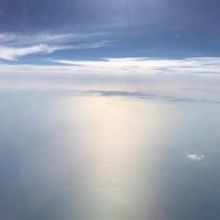 機内からの景色もいいですね