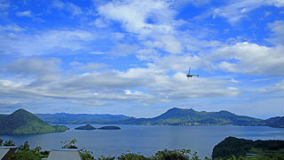 洞爺湖を一望