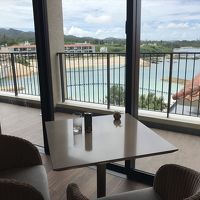 クラブラウンジ唯一（？）のビュー席