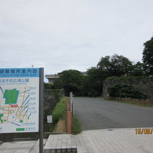 公園の案内図 