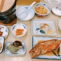 1階和室食堂での夕食