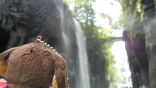 ボートから見ました