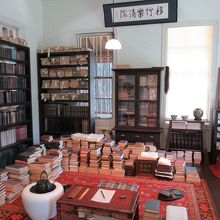 漱石山房再現展示