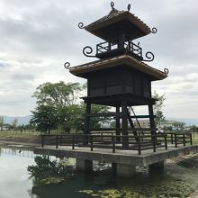 復元された物見やぐら