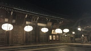 二月堂の夜間訪問