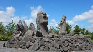 長渕のモニュメント