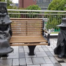 スタートは小倉駅の銅像から