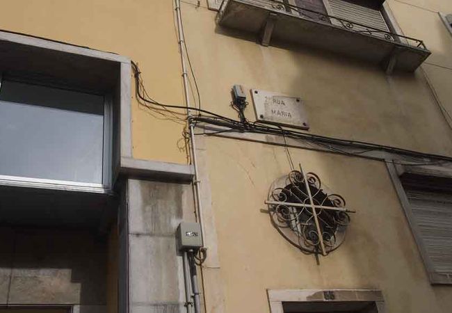 Rua dos Anjos通りの裏通り