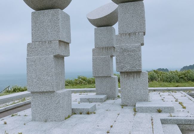 「きたおいみさき公園」奥尻島