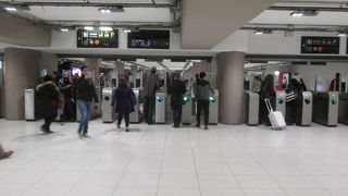 改札口がありました