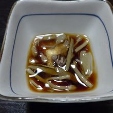 じゅんさいの酢の物