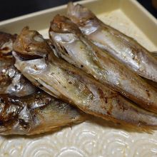 はたはたの一夜干し焼き