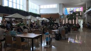 開放感あふれるスタバ