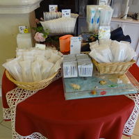 ロビー　アメニティグッズも種類豊富