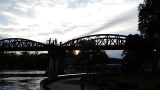 泰緬鉄道の鉄橋