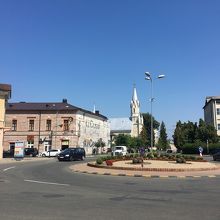 流しのタクシーは結構走っている