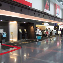 カウンターの様子