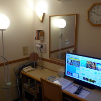 室内のテレビ画面には直ぐwi-fiのPW表示が出ます