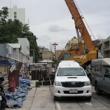 一昨年は、地上部分の工事が主体でしたが、今回は、仕上げ段階
