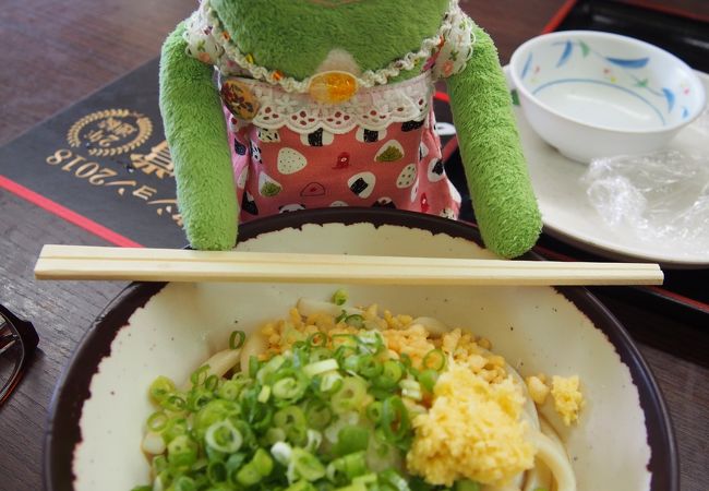 美味しいうどんを