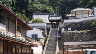 竹原の街並みを眺める