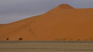 ナミブ・ナウクルフト公園内にある有名な砂丘