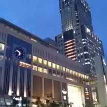 夜のＪＲタワー