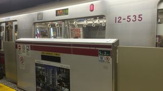 ホームドアが付いています