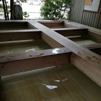 宿泊客でなくても利用できる足湯