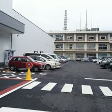 駐車場も広いです