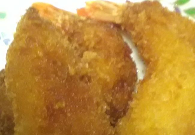 エビ料理がおいしい！