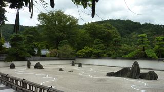 日本一の石庭が見どころ