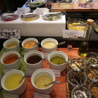 ドレッシングでこんだけ。