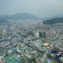 釜山タワーの景色です。
