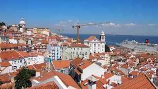 アルファマ地区でも屈指のビューポイント