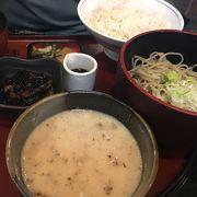 麦とろ飯とミニそば