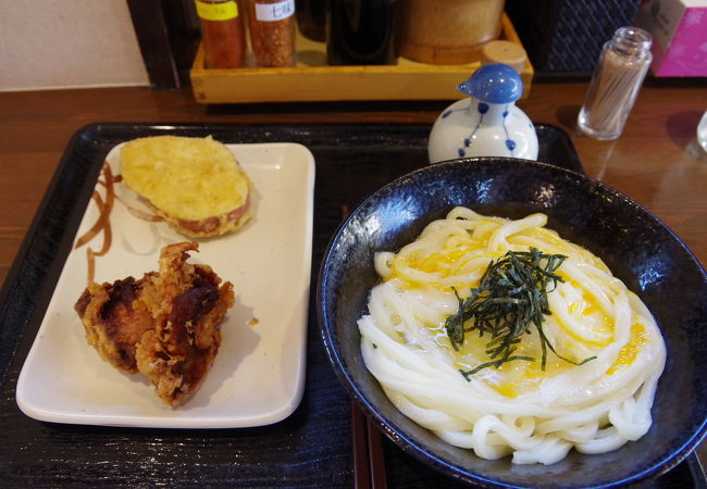 朝から讃岐うどんを食べに行っちゃいました!