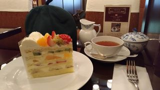 ケーキがおいしい！