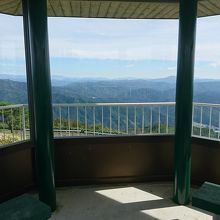 長者峰の展望台