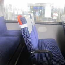 120番路線バス（琉球バス）座席の様子