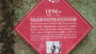 とても小さな碑のみ