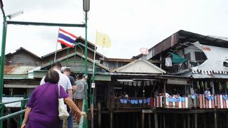 ワット・ポーの近くの船着き場