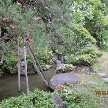 三輪家の庭園