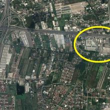 南バスターミナルは、南の多方面にバスが出ます。広大な敷地です