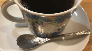 高級路線の珈琲店
