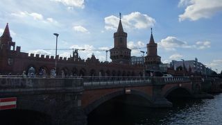 ベルリンの街を流れる川