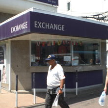 ウォーキングストリートの入口前のＡＴＭです。お世話になります