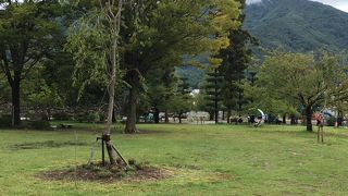 子供の遊具はありますが